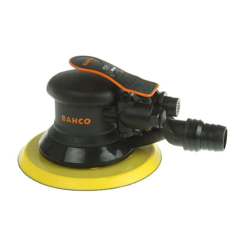 Bahco Air Driven Orbital Sander, 224W Power, 152 mm Pad Size, 11000rpm Speed, 6.35 mm Air Inlet BP601