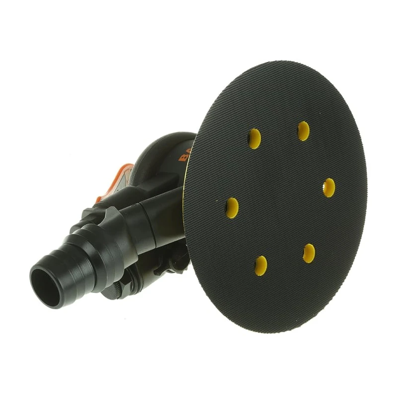 Bahco Air Driven Orbital Sander, 224W Power, 152 mm Pad Size, 11000rpm Speed, 6.35 mm Air Inlet BP601