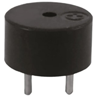 RS PRO Magnetic Buzzer Component PCB Mount 80 dB Sound Level 2V-4V 3kHz Frequency Model 754-2028