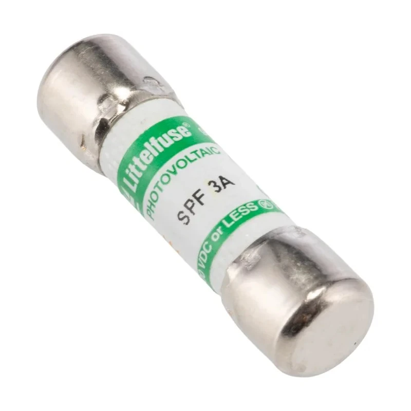 Littelfuse 3A F Melamine Cartridge Fuse 10 x 38 mm 1kV dc Solar Protection SPF Series 0SPF003.T