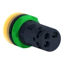 Schneider Electric Harmony XB5 Series Yellow Beacon-Buzzer Combination IP69 IP67 IP66 24V AC/DC 90 dB @ 1m XB5KS2B8