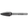 Facom 1-Piece Tungsten Carbide Filing Burr with Right Hand Cut Length 18 mm VFA.608