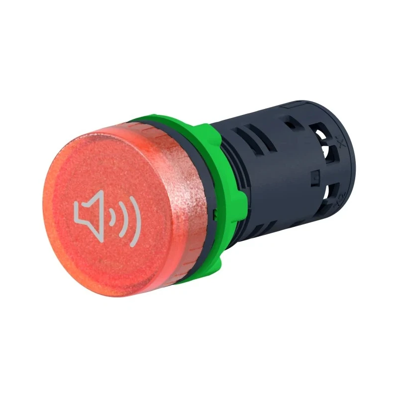 Schneider Electric Harmony XB5 Series Red Beacon-Buzzer Combination 24V AC 90dB IP69, IP67, IP66 XB5KS2M4