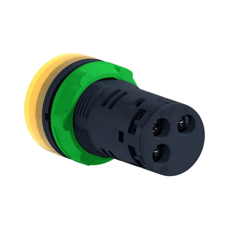 Schneider Electric Harmony XB5 Series Yellow Beacon-Buzzer Combination IP66 IP67 IP69 240V AC Base 90 dB @ 1m Buzzer XB5KS2M8