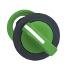 Schneider Electric Harmony XB5 Series 2 Position Selector Switch Head 30mm Cutout Green Handle IP69K IP67 IP66 ZB5FD203