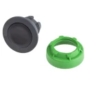 Schneider Electric Harmony Series Black Momentary Push Button Head, 30 mm Cutout, IP69K IP66 IP67 ZB5FA2