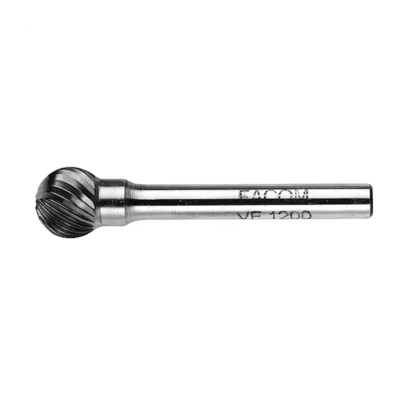 Facom 6 mm V1 Tungsten Carbide Filing Burr, Right-Hand Cut, Metal Single Sleeve Chuck VFA.600