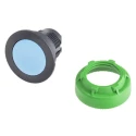 Schneider Electric Harmony Series Blue Momentary Push Button Head 30mm Cutout IP66 IP69K IP67 ZB5FA6