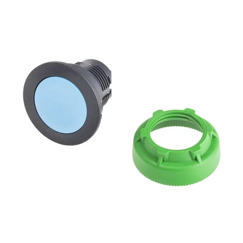Schneider Electric Harmony Series Blue Momentary Push Button Head 30mm Cutout IP66 IP69K IP67 ZB5FA6