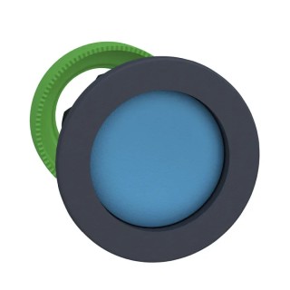 Schneider Electric Harmony ZB5 Series Blue Momentary Push Button Head, 30 mm Cutout, Plastic, IP66 IP67 IP69K ZB5FA66