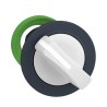 Schneider Electric Selector Switch Head Harmony XB5 Series 3 Position 30mm Cutout White Handle IP69K IP66 IP67 ZB5FD301