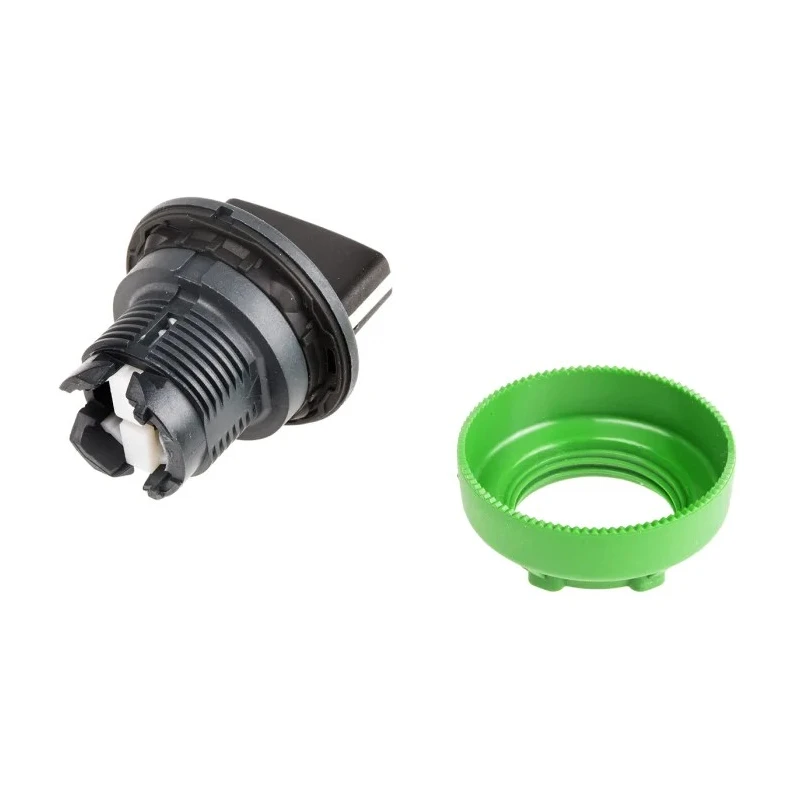 Schneider Electric Harmony XB5 Series 3 Position Selector Switch Head 30 mm Cutout Black Handle IP66 IP67 IP69K ZB5FD3