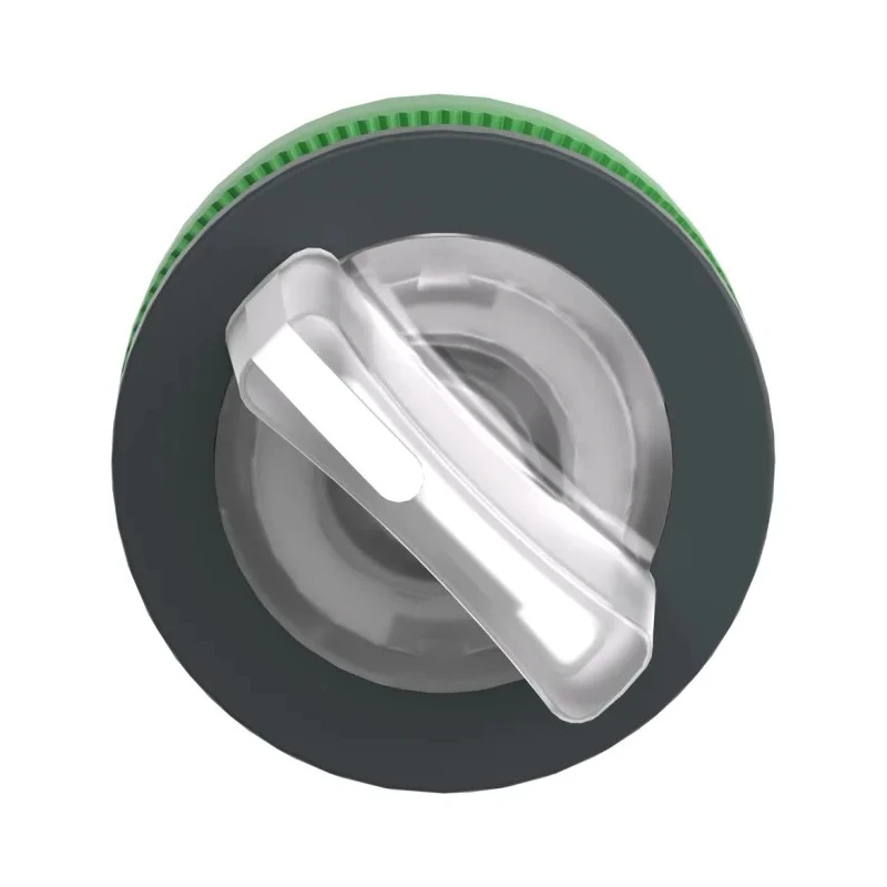 Schneider Electric Selector Switch Head 2 Position Illuminated 30 mm Cutout IP67 White Handle ZB5FK1213