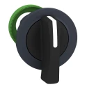 Schneider Electric Harmony XB5 Series 3 Position Spring Return Selector Switch Head 30 mm Cutout Black Handle IP67 ZB5FJ8