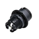 Schneider Electric Harmony 3-position Key Switch Head, Spring Return to Centre, 30 mm Cutout ZB5FG7