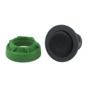 Schneider Electric Harmony Series Black Momentary Push Button Head, 30 mm Cutout, IP66 IP67 IP69K ZB5FL2