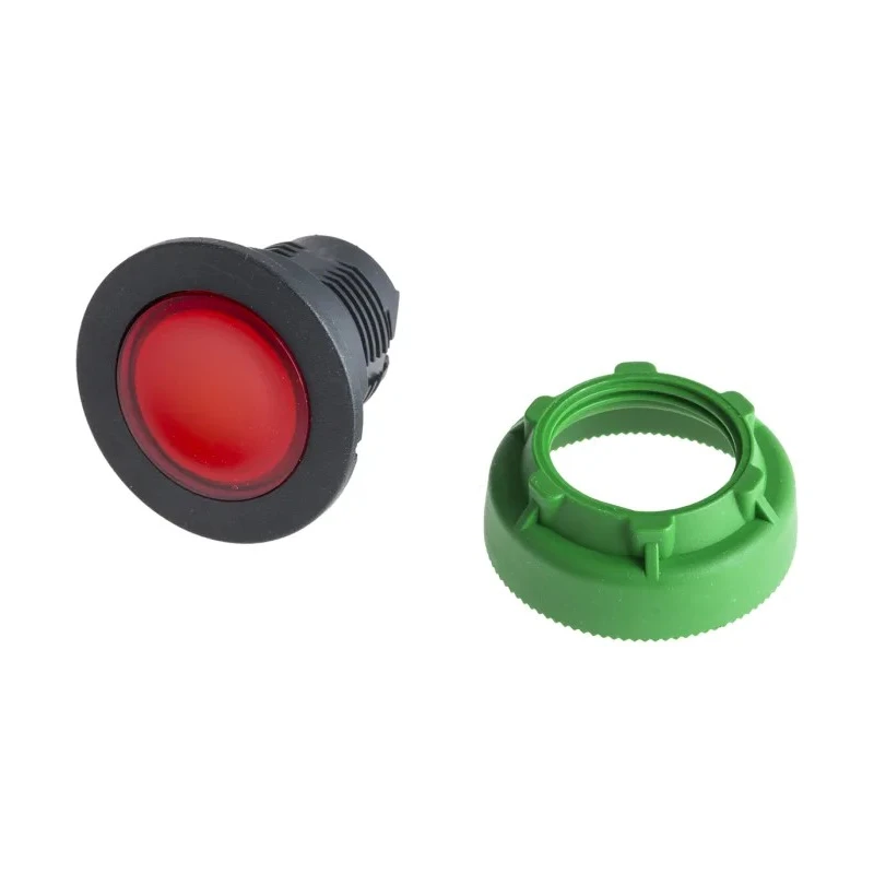 Schneider Electric Harmony Series Red Momentary Push Button Head 30 mm Cutout, IP67, IP66, IP69K ZB5FW343