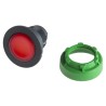 Schneider Electric Harmony Series Red Momentary Push Button Head 30 mm Cutout, IP67, IP66, IP69K ZB5FW343