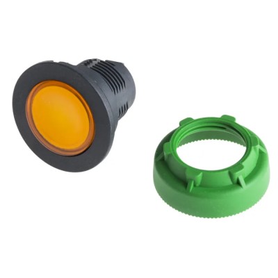 Schneider Electric Harmony Series Orange Momentary Push Button Head 30 mm Cutout IP67 IP66 IP69K ZB5FW353