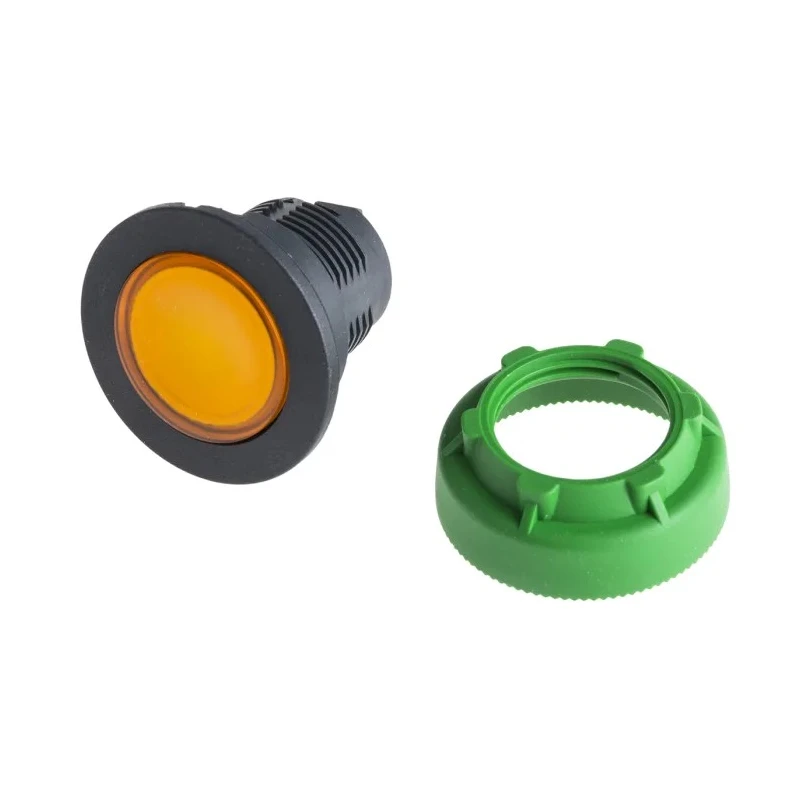 Schneider Electric Harmony Series Orange Momentary Push Button Head 30 mm Cutout IP67 IP66 IP69K ZB5FW353