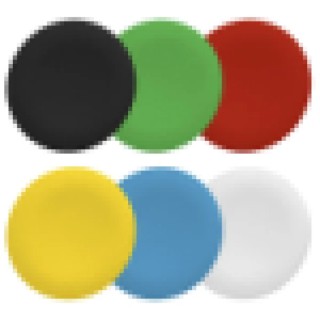 Schneider Electric Push Button Cap in 6 Colours for Use with Push Button Switches Series XAL, XB4, XB11 ZBAF9