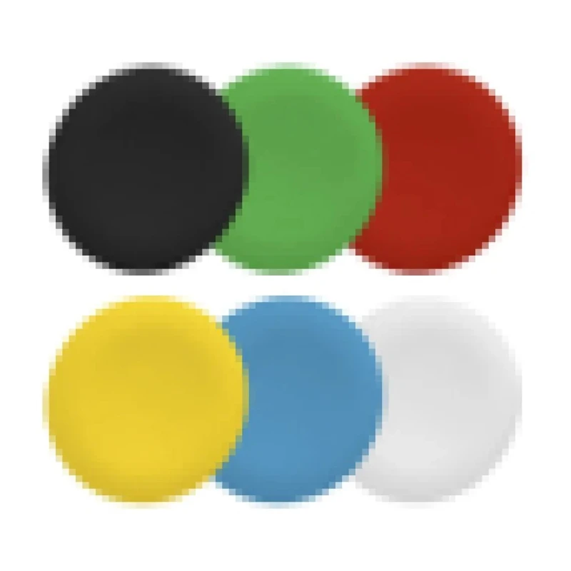 Schneider Electric Push Button Cap in 6 Colours for Use with Push Button Switches Series XAL, XB4, XB11 ZBAF9