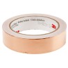 3M Conductive Metallic Tape Dead Soft Copper Foil, 25.4mm Width x 16.5m Length, Acrylic Adhesive, Max Operating 1181-25