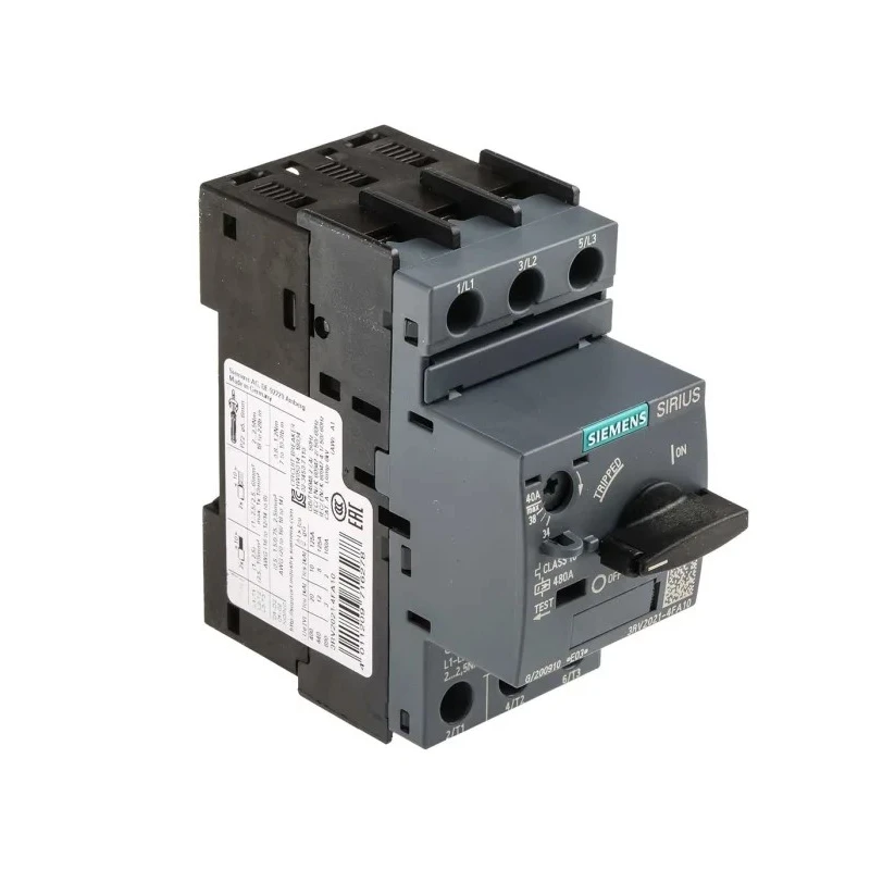Siemens 40A 690V Motor Protection Circuit Breaker Magnetic Sensing 3 Poles 3RV2021-4FA10