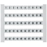 Weidmüller 11-20 Numbers Terminal Marker for Terminal Block 6mm Width PA 66 Material 0133360011