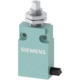 Siemens 3SE5 Series Round Plunger Limit Switch, 1 NO/1 NC Contact, IP66 IP67 Metal Housing, 400V AC, 6A 3SE5413-0CC21-1EA2