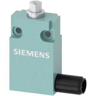 Siemens 3SE5 Series Round Plunger Limit Switch 1 NO/1 NC Snap Action Contact Metal Housing IP66 IP67 3SE5413-0CC20-1EB1