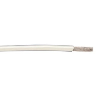 Alpha Wire Hookup Wire PVC Series White Hook Up Wire 24 AWG 7/0.20 mm Core Strands 30 m Polyvinyl Chloride 3250 WH005