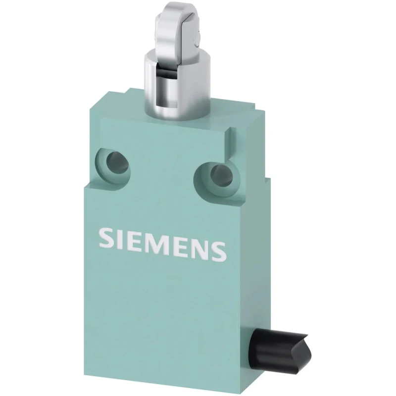 Siemens 3SE5 Series Roller Plunger Limit Switch, 1 NO/1 NC Contact, IP67, IP66, Metal Housing, 400V ac 3SE5413-0CD23-1EA2