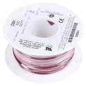 Alpha Wire Hook Up Wire PVC Series Red 22 AWG Tinned Copper Conductor, 7x0.25 mm Strands, 30 m Length, 300V 3251 RD005
