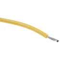 Alpha Wire Hook Up Wire PVC Series Yellow, 22 AWG, 7x0.25 mm Strands, 30 m Length, Tinned Copper Conductor, 300V 3251 YL005