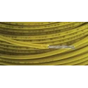 Alpha Wire Hook Up Wire PVC Series Yellow, 22 AWG, 7x0.25 mm Strands, 30 m Length, Tinned Copper Conductor, 300V 3251 YL005
