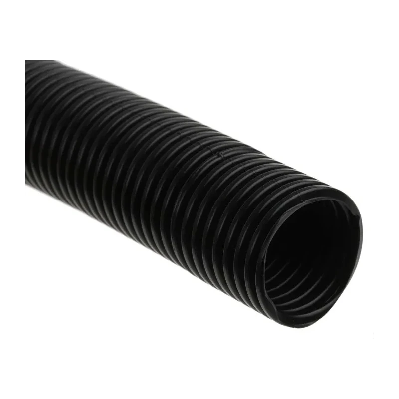 RS PRO Flexible Polypropylene Plastic Conduit 25 mm Nominal Diameter, Uncoated, Black, 10m Length 755-9035