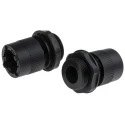 RS PRO Conduit Fitting, 20 mm Nominal Size, PG21 Thread, Polyamide 66 Material, Black, Model 755-9051