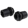 RS PRO Conduit Fitting, 20 mm Nominal Size, PG21 Thread, Polyamide 66 Material, Black, Model 755-9051