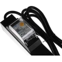 PGEP 16A 6 Gang Power Distribution Unit Power Strip with 2.5m Cable Type E RCD Protected Surge Protection 755-3970