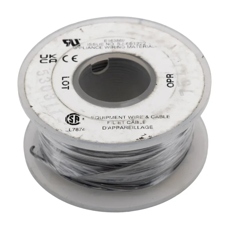 Alpha Wire Hook Up Wire PVC Series Grey 22 AWG, 7x0.25 mm Strands, 30 m, Polyvinyl Chloride Insulation 3251 SL005