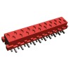 TE Connectivity Micro-MaTch Series Straight Surface PCB Socket 20-Contact 2 Row 1.27mm Pitch Solder 2-188275-0