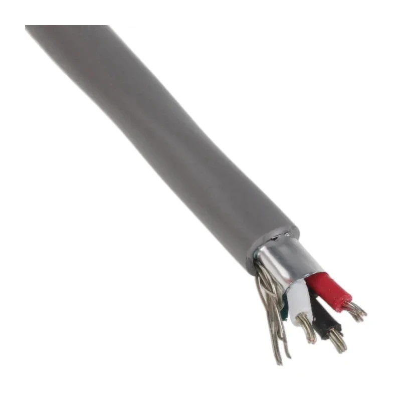 Alpha Wire Alpha Essentials Communication & Control Control Cable, 3 Cores, 0.35mm² 22 AWG, Screened, Armoured 2403C SL033
