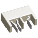 TE Connectivity Hermaphroditic Female Connector Housing 3 mm Pitch 2 Way 1 Row Right Angle 1971567-1