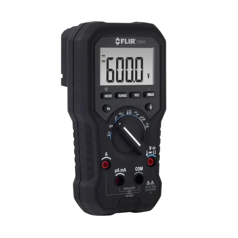 FLIR Handheld Digital Multimeter 600V True RMS 50kHz Frequency DM66