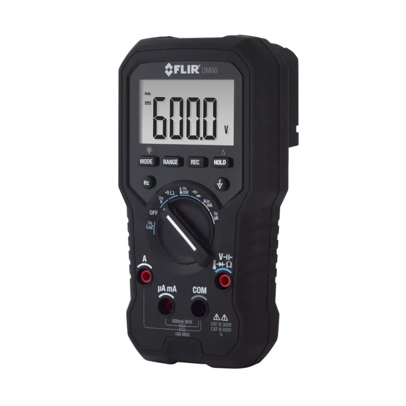 FLIR Handheld Digital Multimeter 600V True RMS 50kHz Frequency DM66