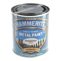 Hammerite Direct to Rust Paint Hammered Silver Finish Tin 750 ml 5092957