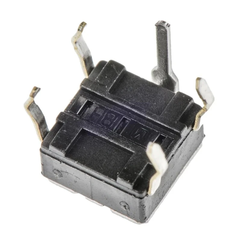 Panasonic Red Tactile Switch Push Plate 5mm SPST 20mA 15 V dc Through Hole EVQPBG05R