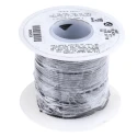 Alpha Wire Hookup Wire PVC Series Black Harsh Environment Wire 7 x 0.25 mm, Polyvinyl Chloride, 30 m, 105°C 3051 BK005
