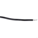 Alpha Wire Hookup Wire PVC Series Black Harsh Environment Wire 7 x 0.25 mm, Polyvinyl Chloride, 30 m, 105°C 3051 BK005